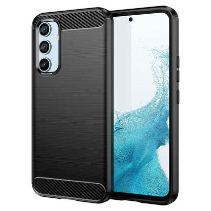 Калъф за Samsung Galaxy A54 A546, OEM, Карбон, Черен