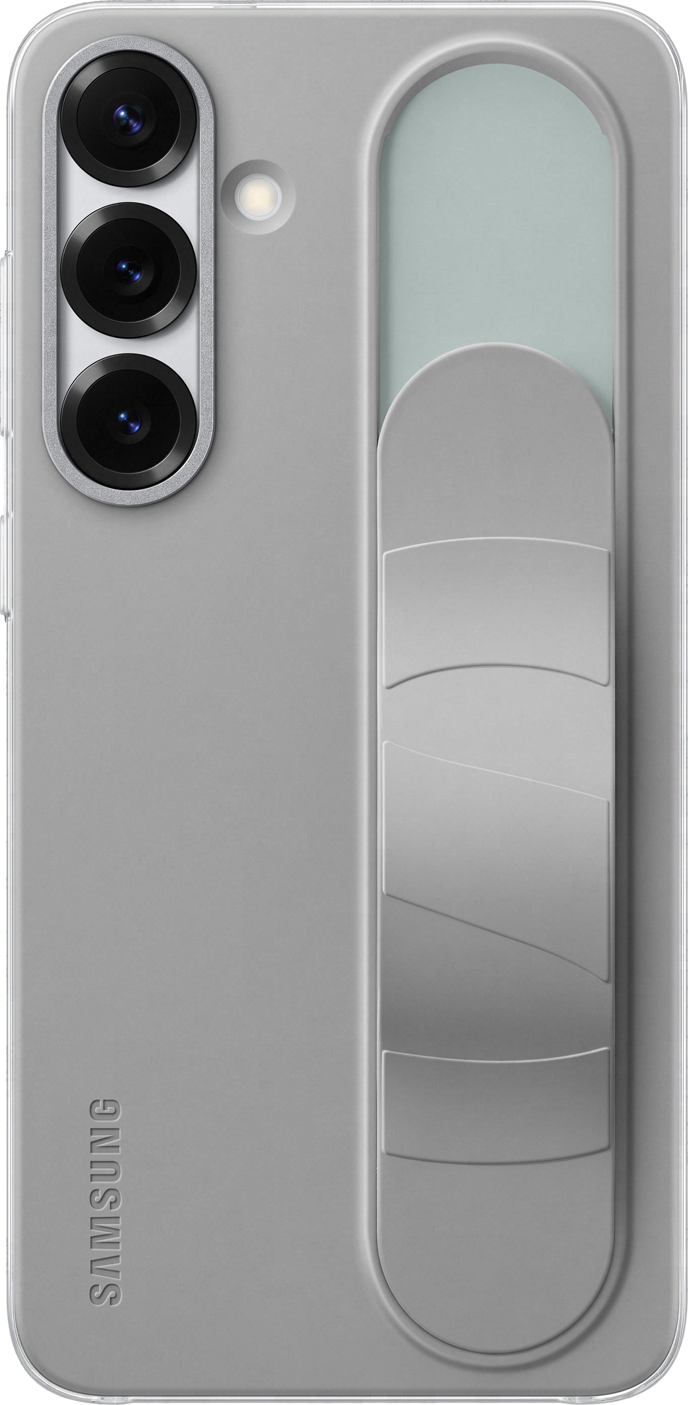Калъф за Samsung Galaxy S25+ S936, Standing Grip, Сив EF-GS936CJEGWW