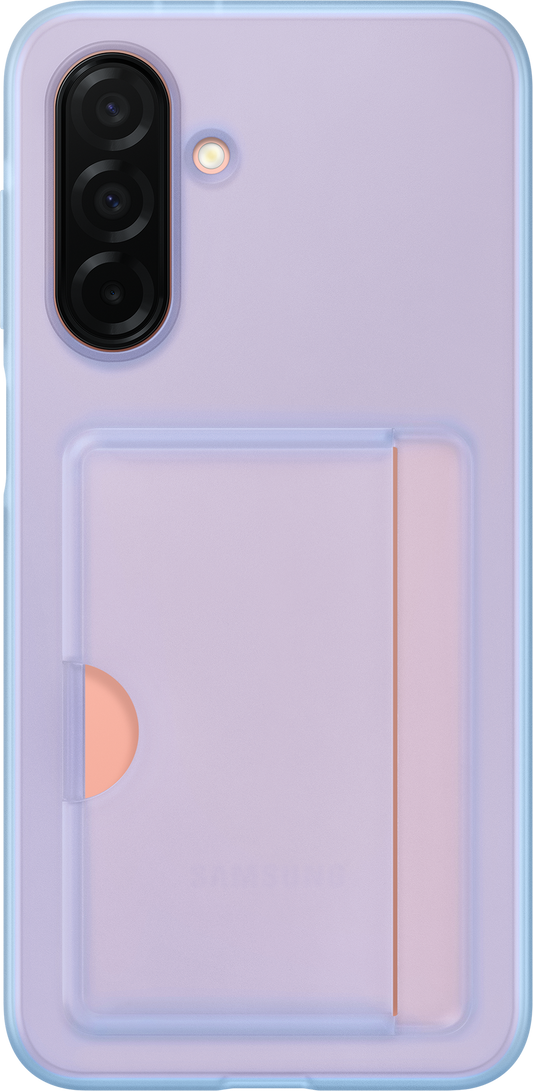 Case for Samsung Galaxy A26 A266, Card Slot Case, Blue EF-OA266TLEGWW