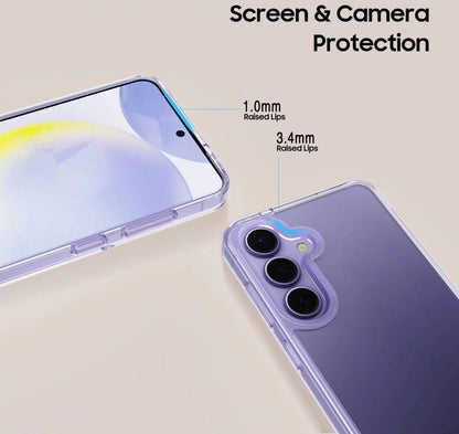Калъф за Samsung Galaxy S25 Edge S937, Tech-Protect, Flexair Hybrid, Прозрачен