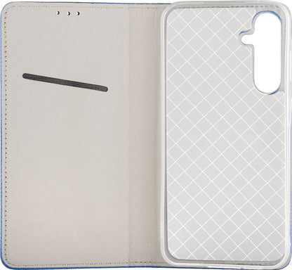 Калъф за Samsung Galaxy A05 A055, OEM, Smart Magnet, Тъмносин