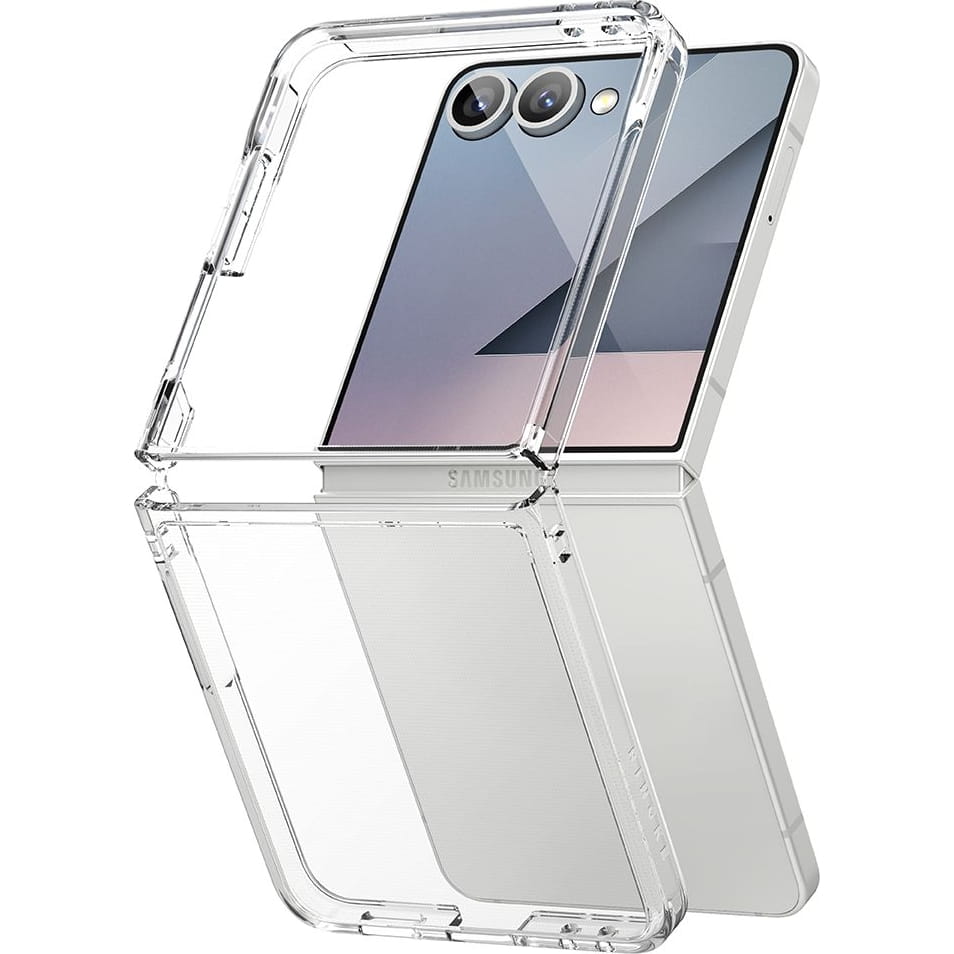Калъф за Samsung Galaxy Z Flip7 F766, Ringke, Fusion, Прозрачен