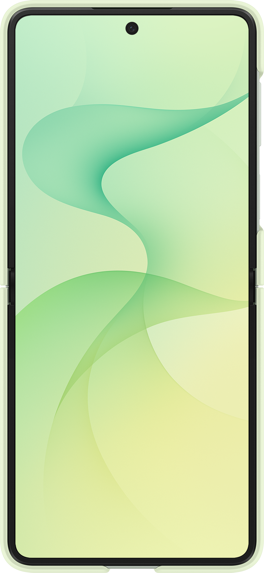 Калъф за Samsung Galaxy Z Flip8 F776, силиконов магнитен пръстен, зелен EF-EF776CGEGWW
