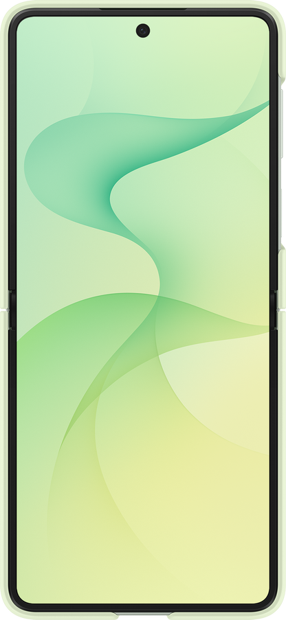 Калъф за Samsung Galaxy Z Flip8 F776, силиконов магнитен пръстен, зелен EF-EF776CGEGWW