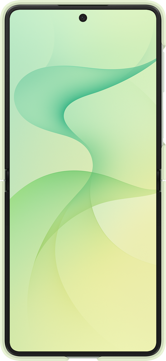 Калъф за Samsung Galaxy Z Flip8 F776, силиконов магнитен пръстен, зелен EF-EF776CGEGWW