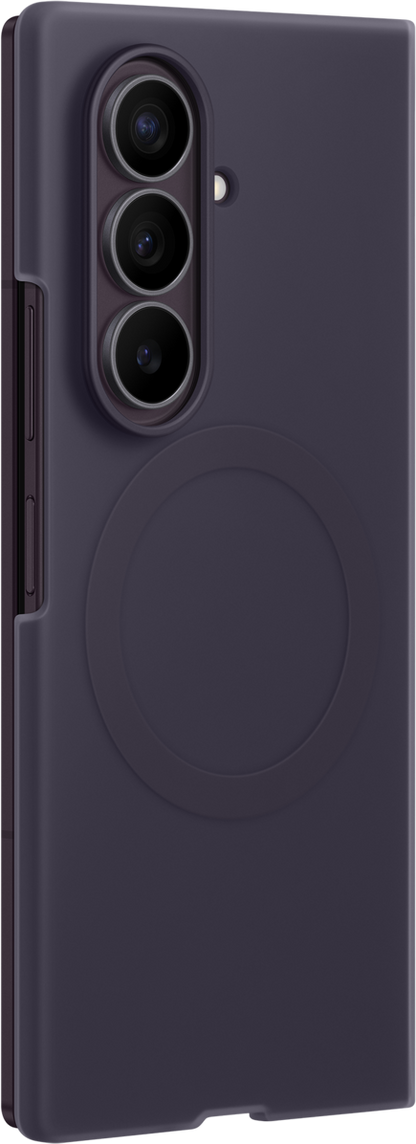 Калъф за Samsung Galaxy Z Fold8 Ultra F976, силиконов магнитен калъф, лилав EF-EF976CVEGWW