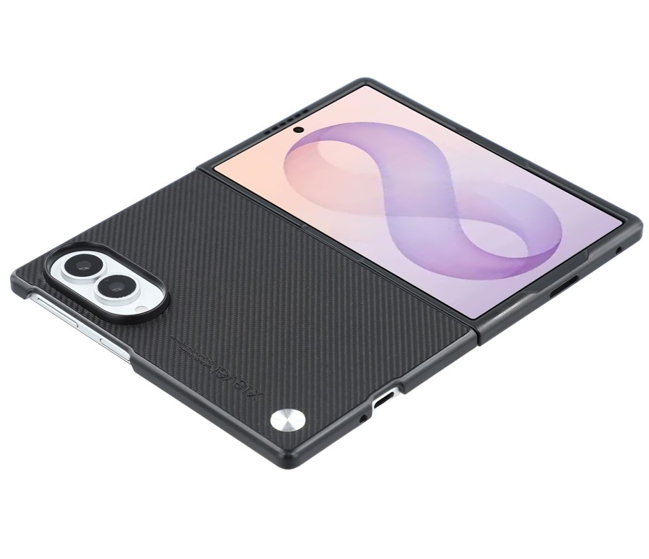 Калъф за Samsung Galaxy Z Fold8 F971, X-Level, Карбон, Черен