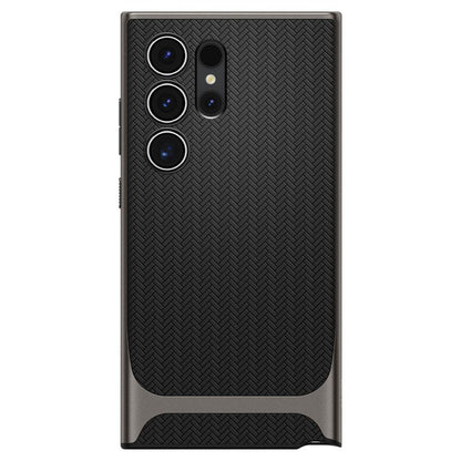 Калъф за Samsung Galaxy S24 Ultra S928, Spigen, Neo Hybrid, Сив ACS07305