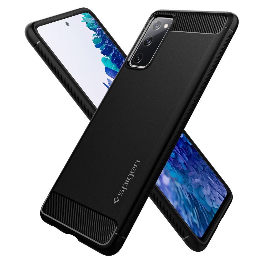 Калъф за Samsung Galaxy S20 FE 2022 G781 / S20 FE 5G G781 / S20 FE G780, Spigen, Rugged Armour, черен