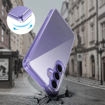 Калъф за Samsung Galaxy S25 Edge S937, Tech-Protect, Flexair Hybrid, Прозрачен