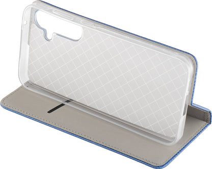 Калъф за Samsung Galaxy A05 A055, OEM, Smart Magnet, Тъмносин