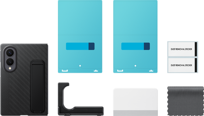 Калъф за Samsung Galaxy Z Fold8 F971, Carbon Standing, Черен EF-XF971SBEGWW