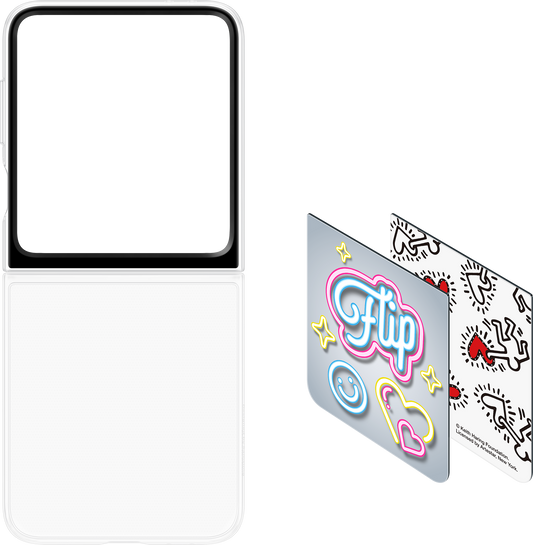 Калъф за Samsung Galaxy Z Flip6 F741, FlipSuit Case, White EF-ZF741CWEGWWW 