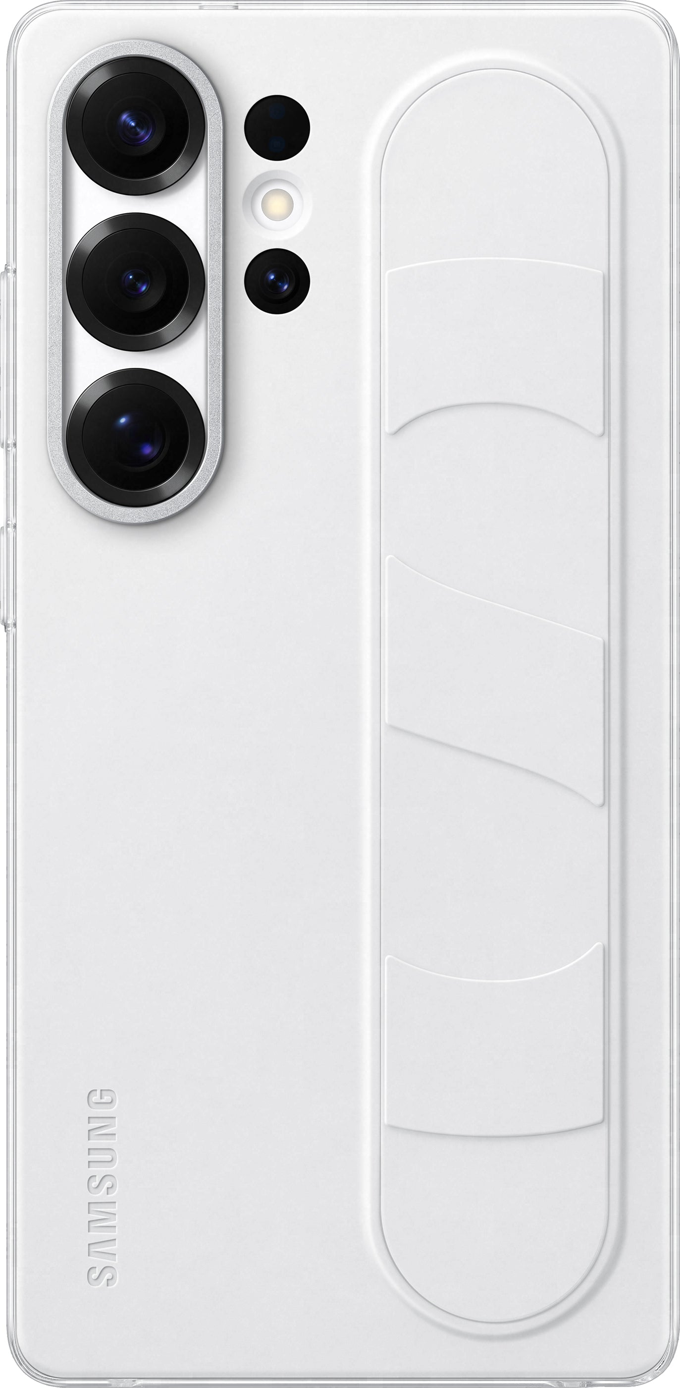 Калъф за Samsung Galaxy S25 Ultra S938, Standing Grip, Бял EF-GS938CWEGWW