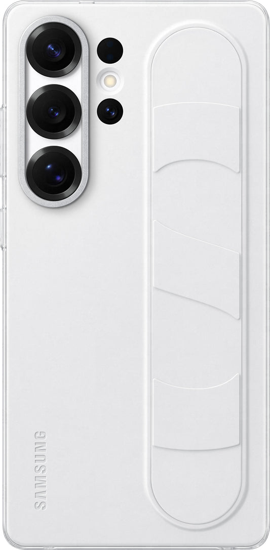 Калъф за Samsung Galaxy S25 Ultra S938, Standing Grip, Бял EF-GS938CWEGWW