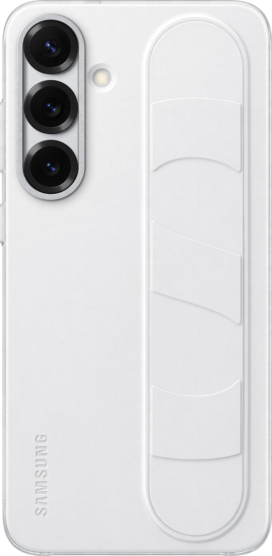 Калъф за Samsung Galaxy S25+ S936, Standing Grip, Бял EF-GS936CWEGWW