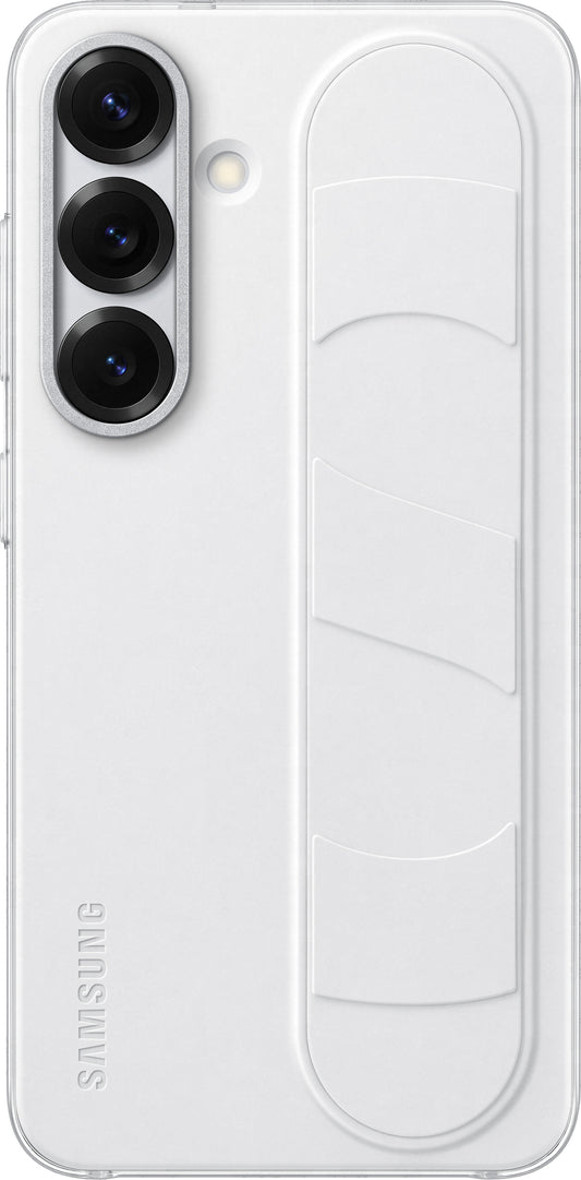 Калъф за Samsung Galaxy S25 S931, Standing Grip, Бял EF-GS931CWEGWW