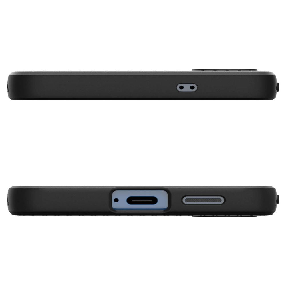Калъф за Samsung Galaxy S25+ S936, Spigen, Liquid Air, Черен ACS08979