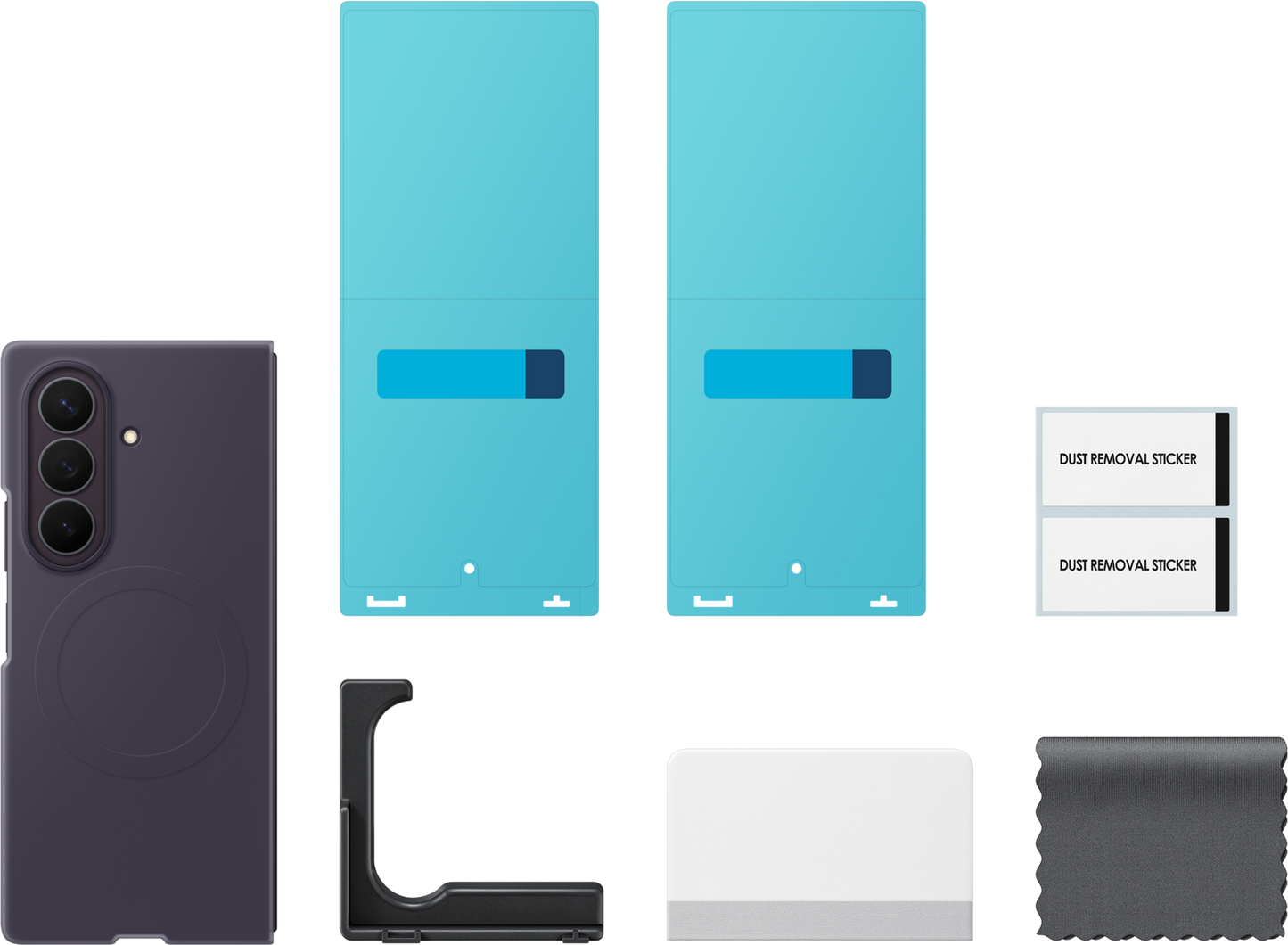 Калъф за Samsung Galaxy Z Fold8 Ultra F976, силиконов магнитен калъф, лилав EF-EF976CVEGWW