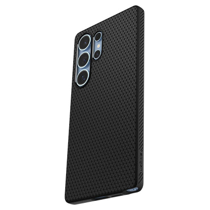 Калъф за Samsung Galaxy S25 Ultra S938, Spigen, Liquid Air, Черен ACS08953