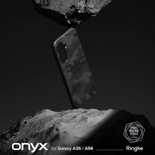 Калъф за Samsung Galaxy A56 A566 / A36 A366, Ringke, Onyx Camo, Черен