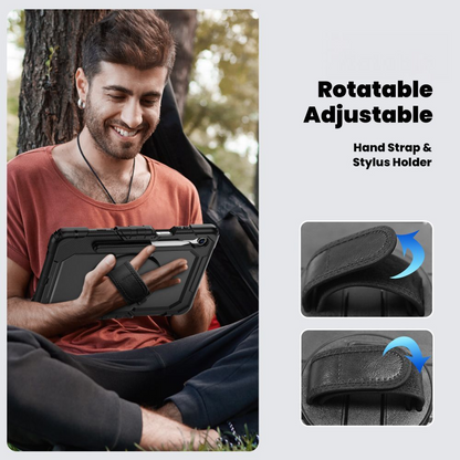 Калъф за Samsung Galaxy Tab S11, Tech-Protect, Solid360, Черен