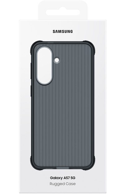 Case for Samsung Galaxy A57 5G, Rugged Case, Black EF-RA576CBEGWW