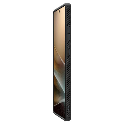 Калъф за Samsung Galaxy S25 Ultra S938, Spigen, Liquid Air, Черен ACS08953