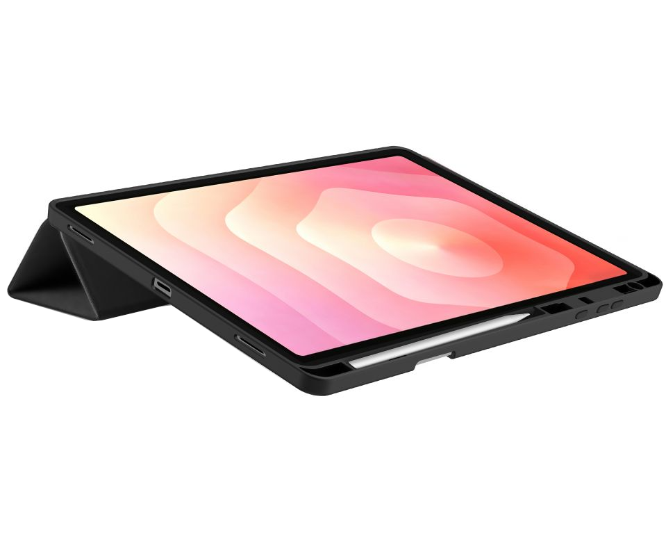Калъф за Samsung Galaxy Tab S12 Plus, Tech-Protect, SC PEN, Черен