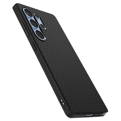 Калъф за Samsung Galaxy S25 Ultra S938, Spigen, Liquid Air, Черен ACS08953