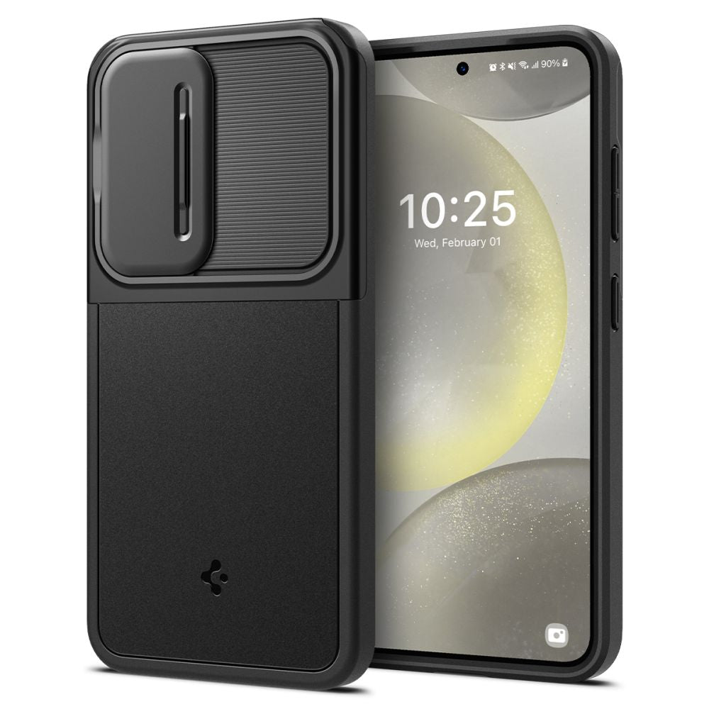 Калъф за Samsung Galaxy S24 S921, Spigen, OPTIK ARMOR, черен ACS07363 