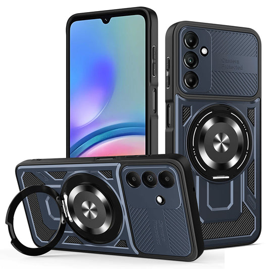 Калъф за Samsung Galaxy A05s A057, Techsuit, RuggedCam, Син