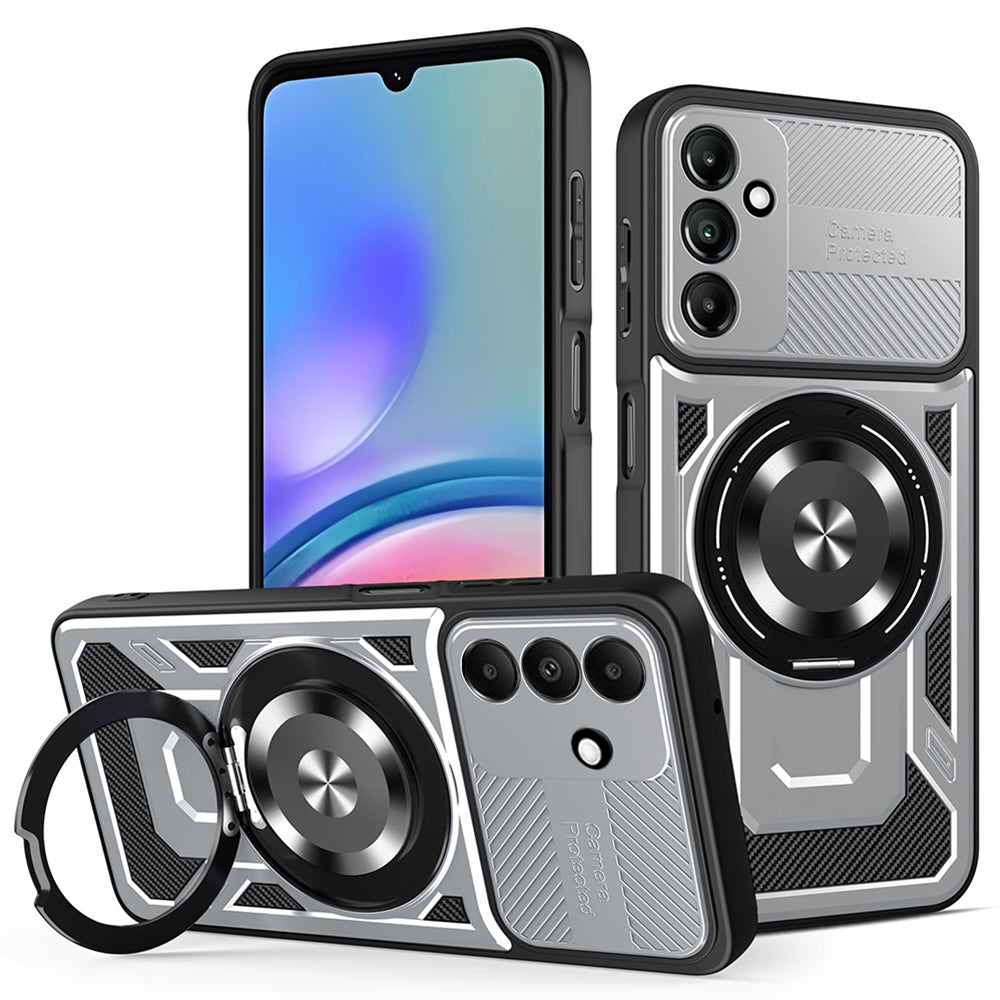 Калъф за Samsung Galaxy A05s A057, Techsuit, RuggedCam, Сив