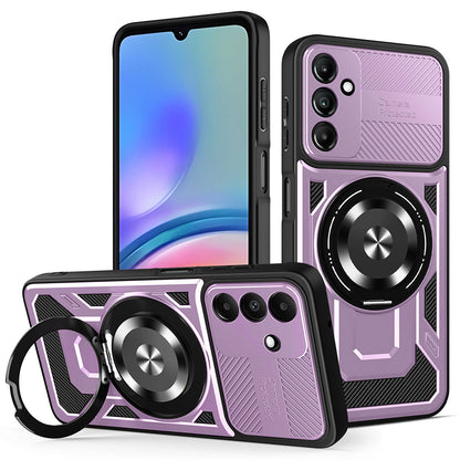 Калъф за Samsung Galaxy A05s A057, Techsuit, RuggedCam, Лилав