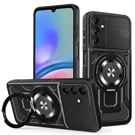 Калъф за Samsung Galaxy A05s A057, Techsuit, RuggedCam, Черен