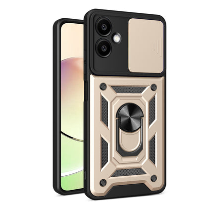Калъф за Samsung Galaxy A06 A065, Techsuit, CamShield, Златист