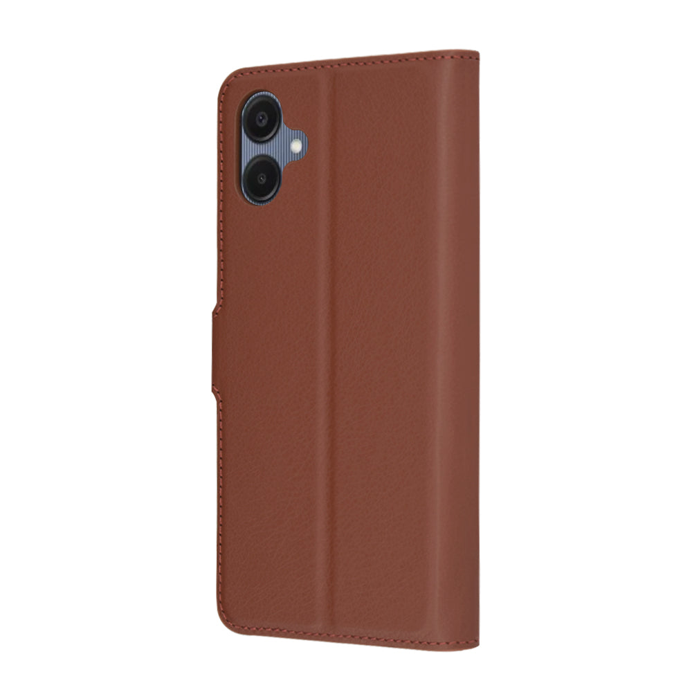 Калъф за Samsung Galaxy A06 A065, Techsuit, Leather Folio, Кафяв