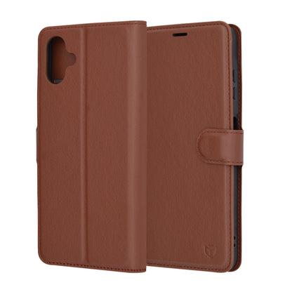 Калъф за Samsung Galaxy A06 A065, Techsuit, Leather Folio, Кафяв