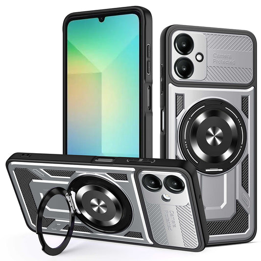 Калъф за Samsung Galaxy A06 A065, Techsuit, RuggedCam, Сив