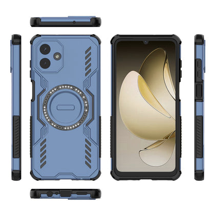 MagSafe Case for Samsung Galaxy A07 4G A075, Techsuit, ArmorMag, Blue