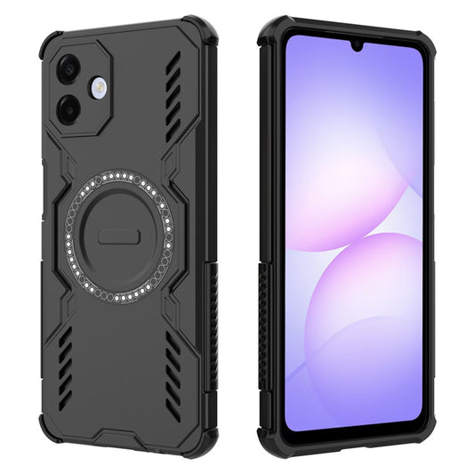 Калъф MagSafe за Samsung Galaxy A07 4G A075, Techsuit, ArmorMag, Черен