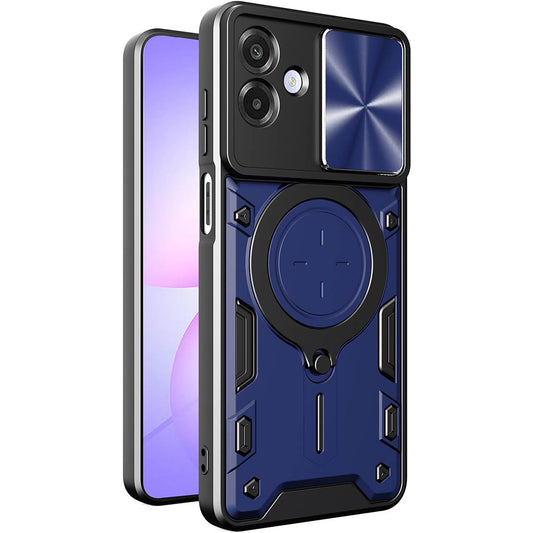 Калъф за Samsung Galaxy A07 4G A075, Techsuit, CamGuard Pro, Син