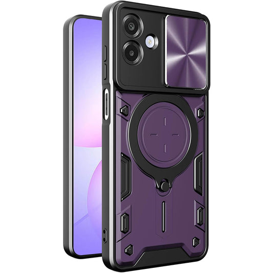Калъф за Samsung Galaxy A07 4G A075, Techsuit, CamGuard Pro, Лилав