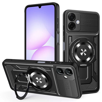 Калъф за Samsung Galaxy A07 4G A075, Techsuit, RuggedCam, Черен