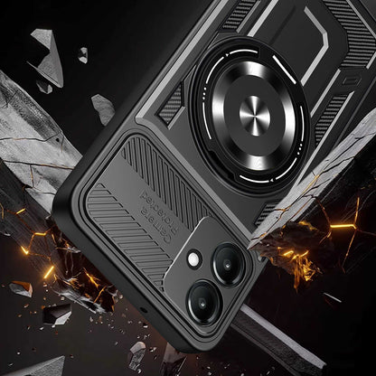 Калъф за Samsung Galaxy A07 4G A075, Techsuit, RuggedCam, Черен