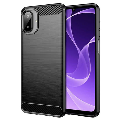 Калъф за Samsung Galaxy A07 4G A075, Techsuit, Карбон, Черен