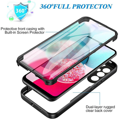 Калъф за Samsung Galaxy A14 A145 / A14 5G A146, Techsuit, ColorVerse 360, Син