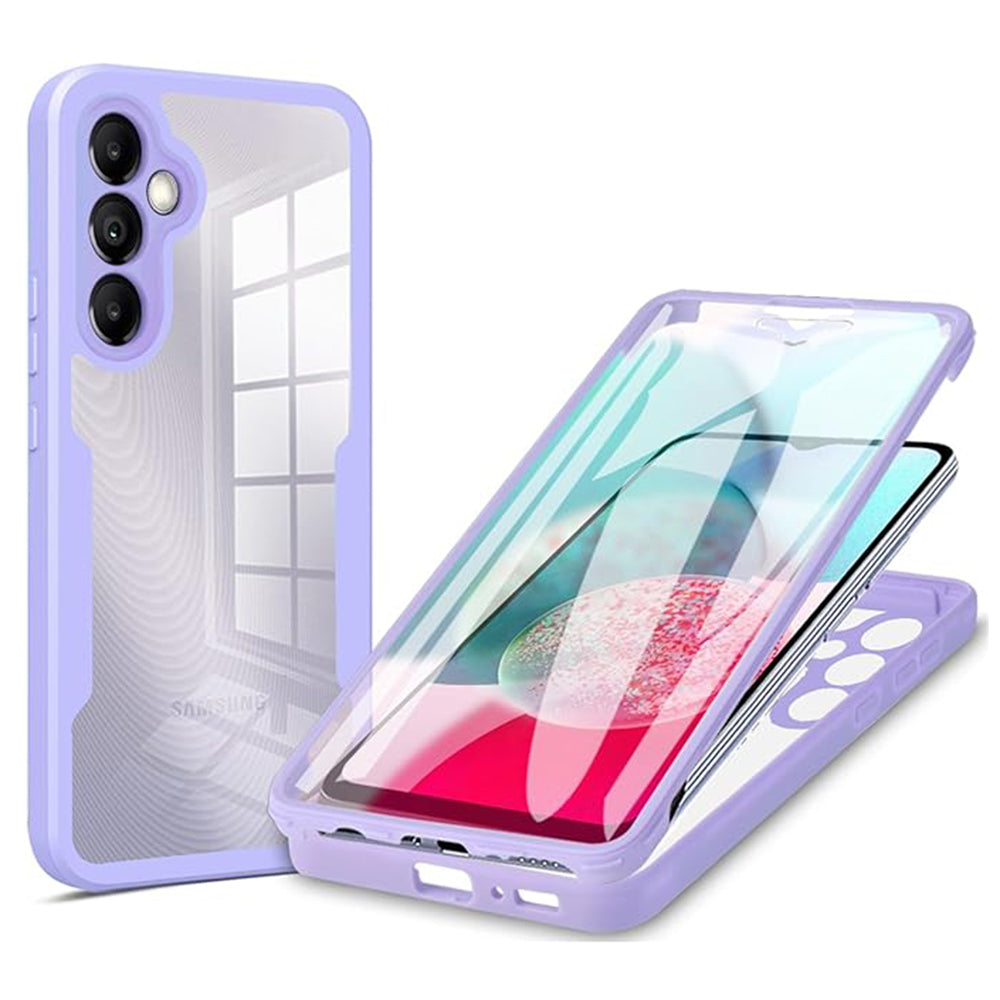 Калъф за Samsung Galaxy A14 A145 / A14 5G A146, Techsuit, ColorVerse 360, Лилав