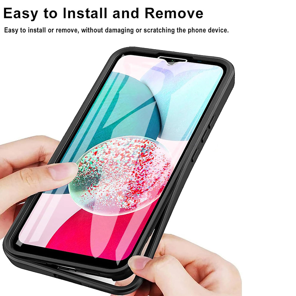 Калъф за Samsung Galaxy A14 A145 / A14 5G A146, Techsuit, ColorVerse 360, Лилав