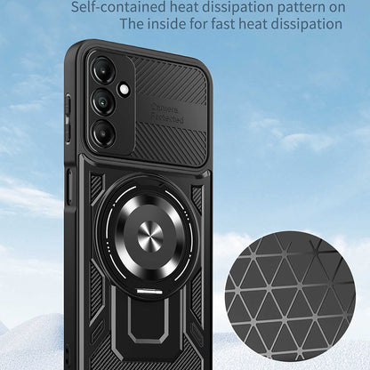 Калъф за Samsung Galaxy A14 A145 / A14 5G A146, Techsuit, RuggedCam, Син